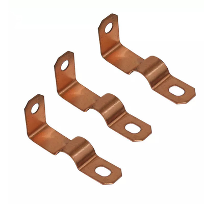 Barra de cobre lisa folheado a níquel flexível Jumper Powder Coated