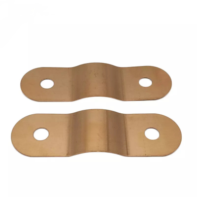 Barra de cobre lisa folheado a níquel flexível Jumper Powder Coated
