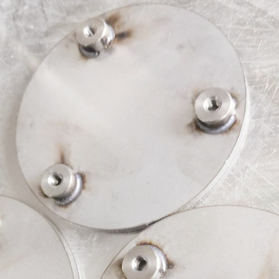 As peças feitas sob encomenda da soldadura da chapa metálica pulverizam corte revestido do laser para o acessório da maquinaria