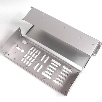 Do pó de alumínio feito sob encomenda do cerco do hardware metal de revestimento que carimba as peças